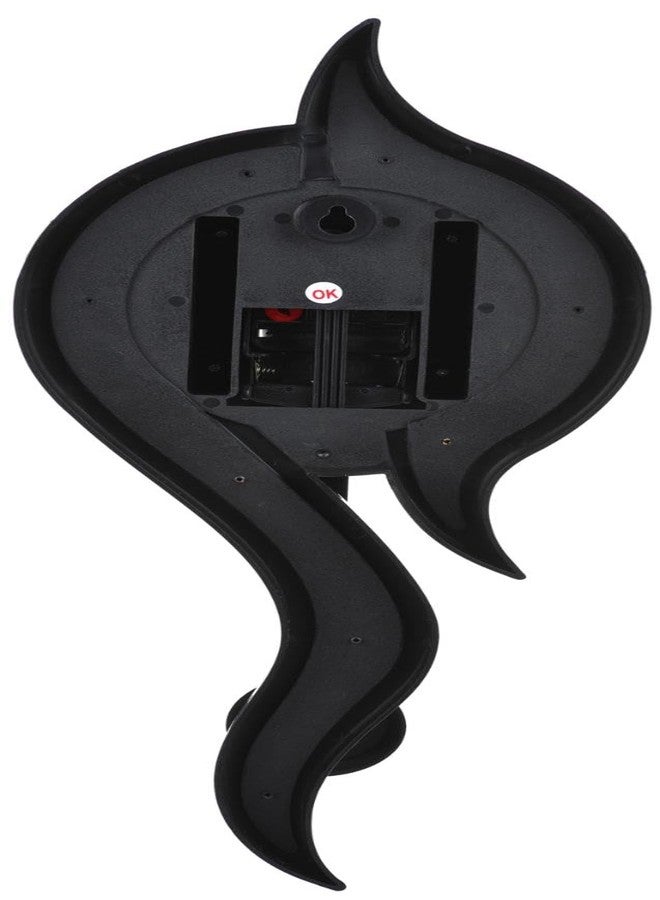 Harbour Analog Latest Stylish New Models Wall Clock with Pendulum for Home Living Room Hall Bedroom (Size Height 52 CM X Width 22 CM)- 131G (Silver) (Dark Brown) - Image 2